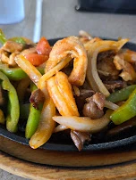 Shrimp and Steak Fajitas